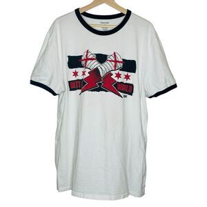 CM Punk Shirt Men’s 2XL White AEW Wrestling “Best in the World”
